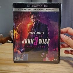 John Wick 3 4K UHD + Blu-ray (w/ Digital Copy)