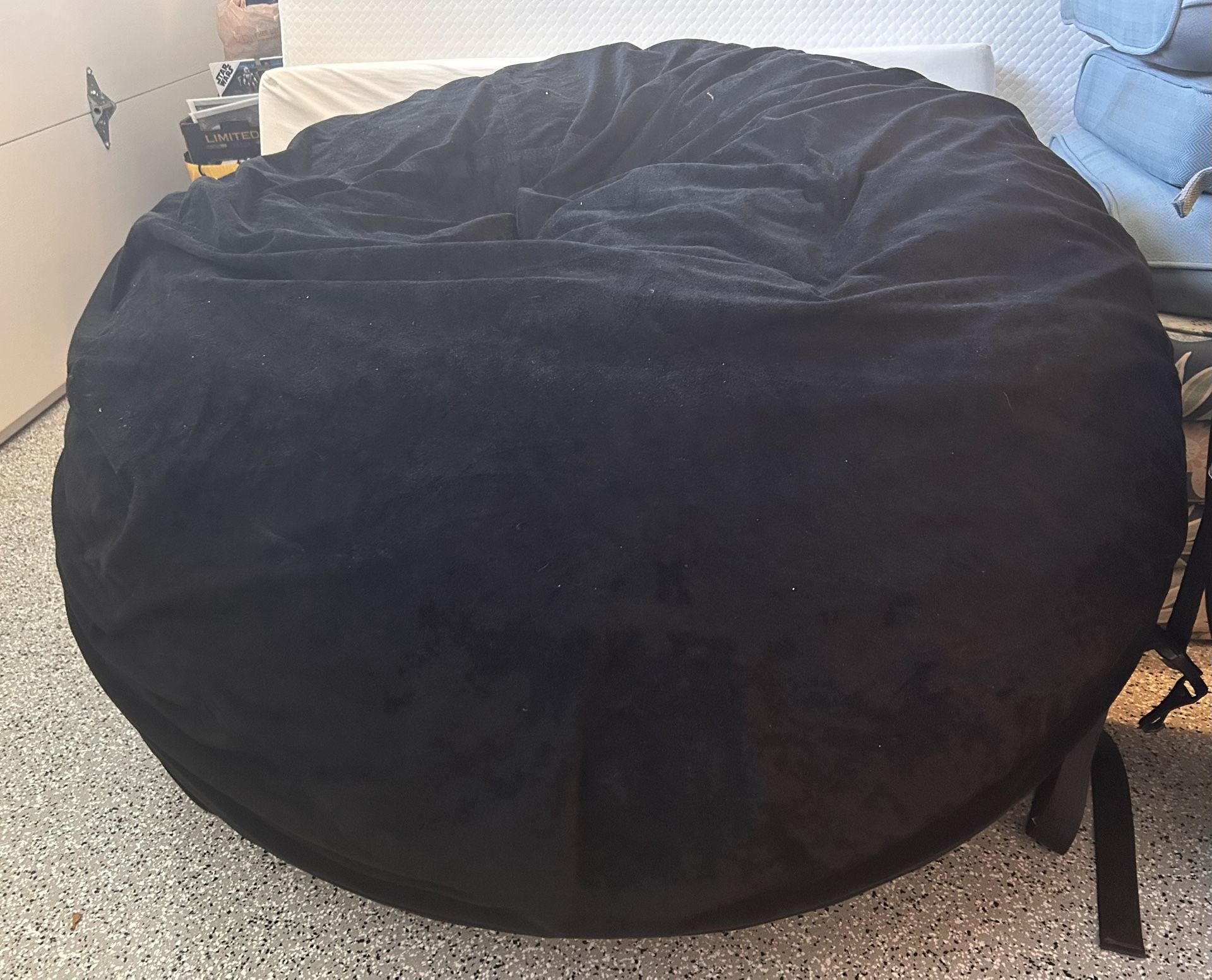 Bean Bag Chair - Black In Color