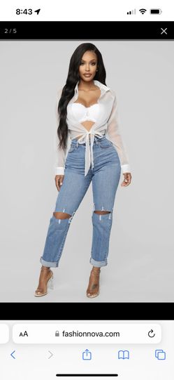 White Transparent Crop Top