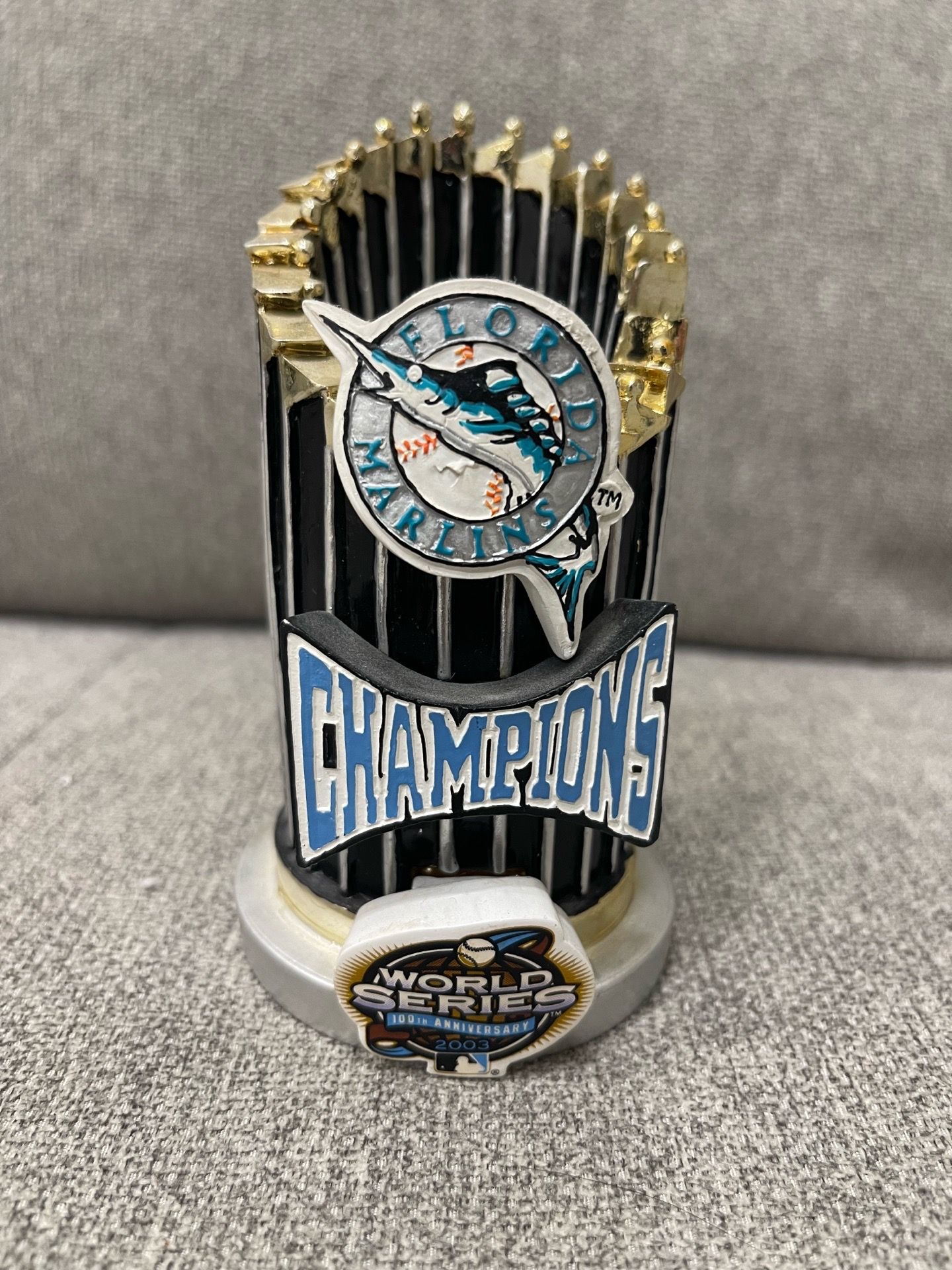 Florida Marlins 2003 Forever Collectibles World Series trophy