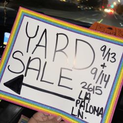 Yard Sale