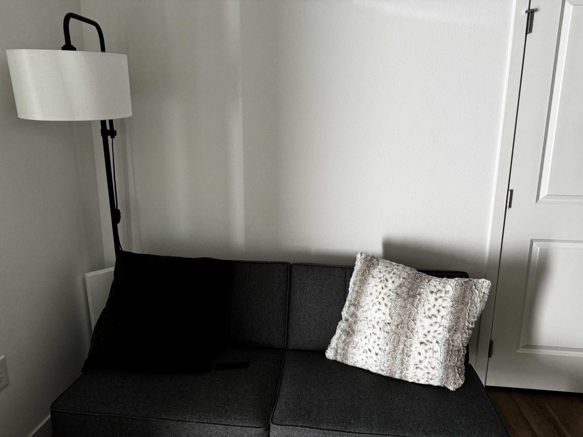 Futon & Standing Lamp