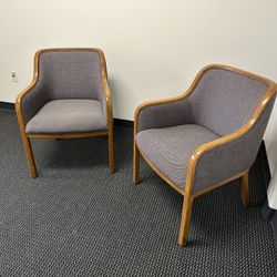 Mid Century Modern Lobby Waiting Chairs 