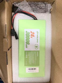 24V 30Ah Universal Power Pack Rechargeable Battery with 29.4V 4A Adapter |25A BMS & Waterproof Design((contact info removed)W Systems)046