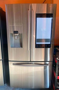 SAMSUNG REFRIGERATOR SMART, STAINLESS STEEL