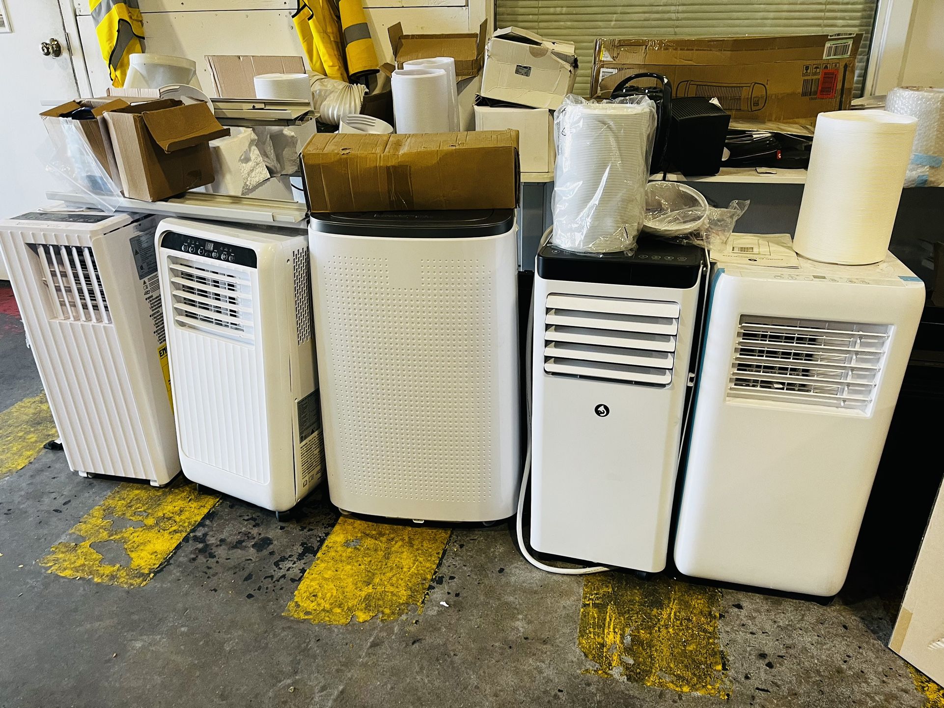 New air conditioner $120 with fans and dehumidifier