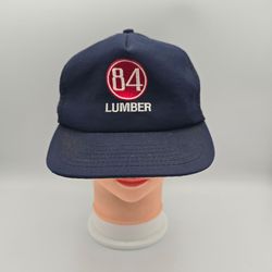 Vintage 84 Lumber Trucker Navy Blue Adjustable SnapbackHat