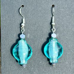 🦋 Pretty turquoise beaded earrings - 3 different styles