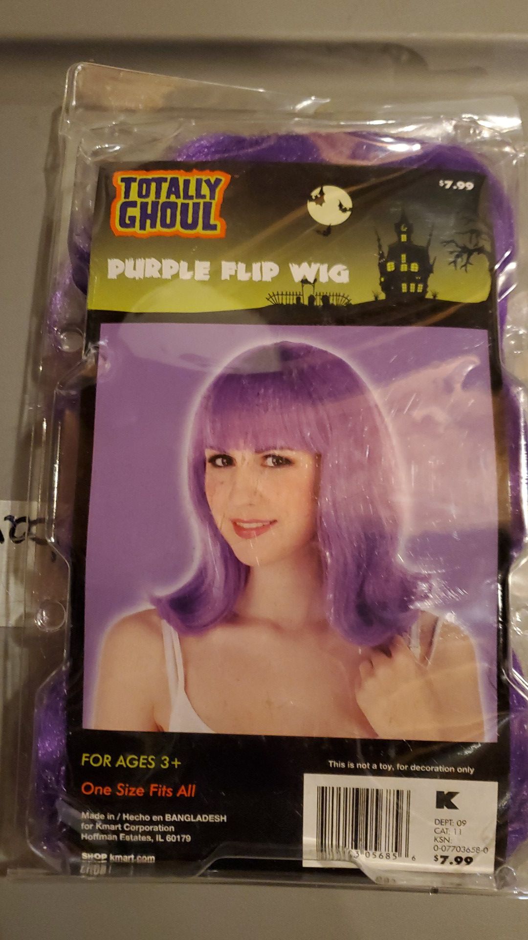 New Adult Purple Wig