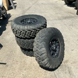 Canam Maverick Kawasaki Teryx 30x9.50-14 On Beadlocks Bolt 4x137