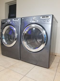LG Washer And Electric Dryer Free Deliver And Install 6 Month Warranty