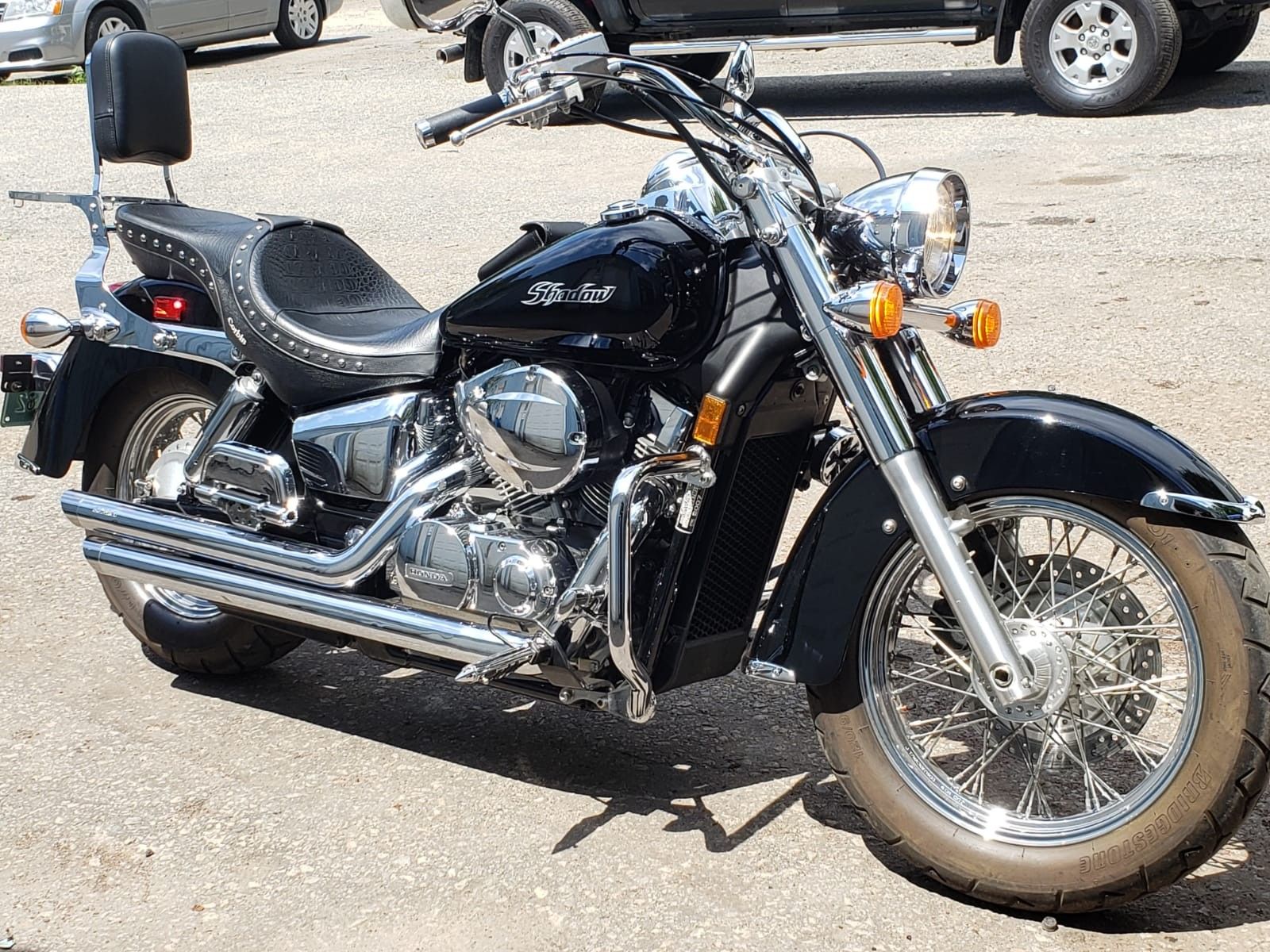 Honda shadow 2007 5000 milles 750cc