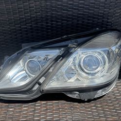 2010 2011 2012 2013 Mercedes-Benz E350 E550 Left Driver Side Bi-Xenon NightVision Headlight OEM