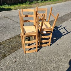 Set Of 4 Jokkmokk IKEA Chairs