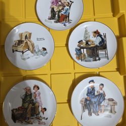 Norman ROCKWELL collectable Plates