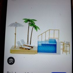 "No Box" Brand New Rainbow High Color Change Swimming Pool Set $20