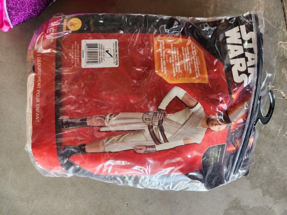 Rey Star Wars Costume Kids Medium 5 To7