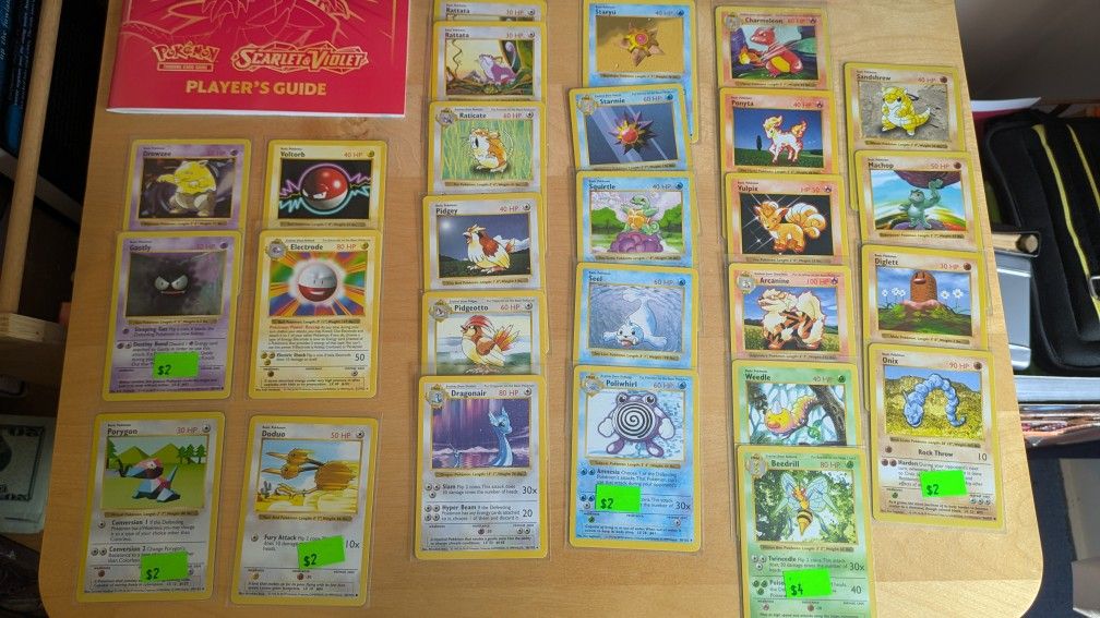 Pokemon Cards 1999 Base Set Shadowless Lot!
