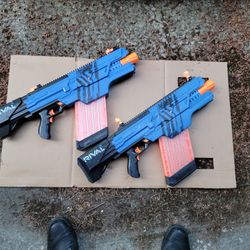 Blue Nerf Rival Chaos Mxvi-4000 X2