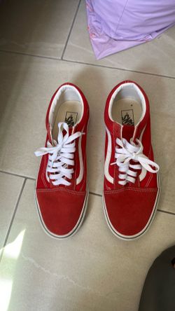 Red vans size 11