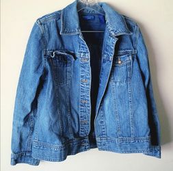 Karen Scott Sport Denim Jacket
