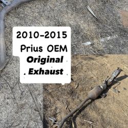 2010 Toyota Prius OEM EXHAUST .  Original Part! 