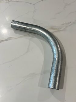 Commercial Electric 2 in. Electrical Metallic Tubing (EMT) 90° Elbow & 2 in. Electrical Metallic Tubing (EMT) Set-Screw Connector