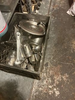 Restaurant pots and pans