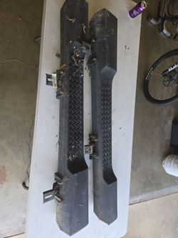 Jeep Wrangler 2 door side steps