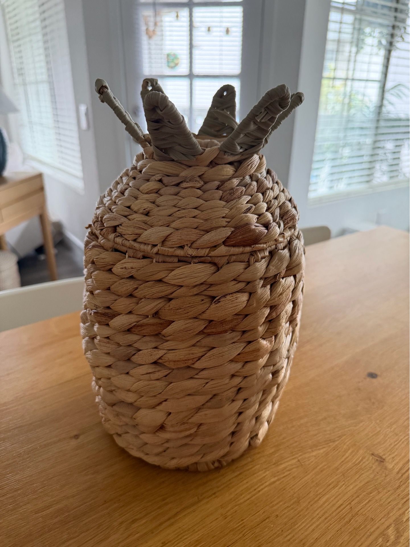 Woven Pineapple Basket