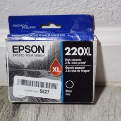 Genuine Epson 220XL High Capacity Ink Cartridge Black T220XL120 EXP 11 2025

New, factory sealed package. 

Amazon is selling $29.61+ taxes

It can be