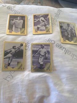 Major League Baseball metal card