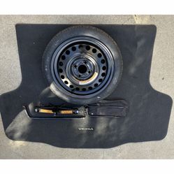 Nissan Versa Spare Tire , Jack And Trunk Cover