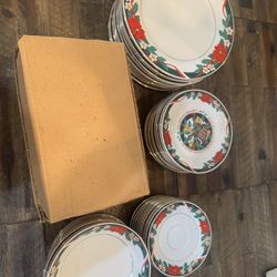 Deck The Halls China Dishware 