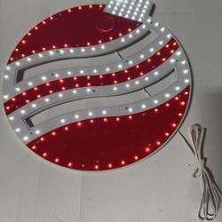16” Vibrant Ornament Red 