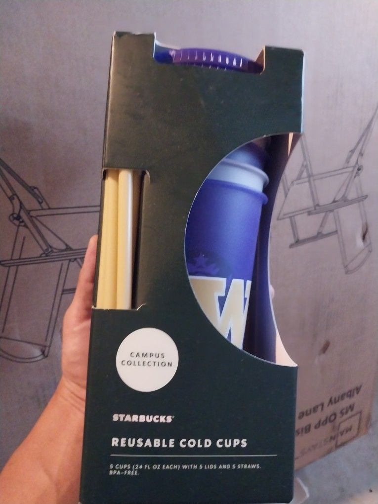 U.W. Edition Starbucks Cups