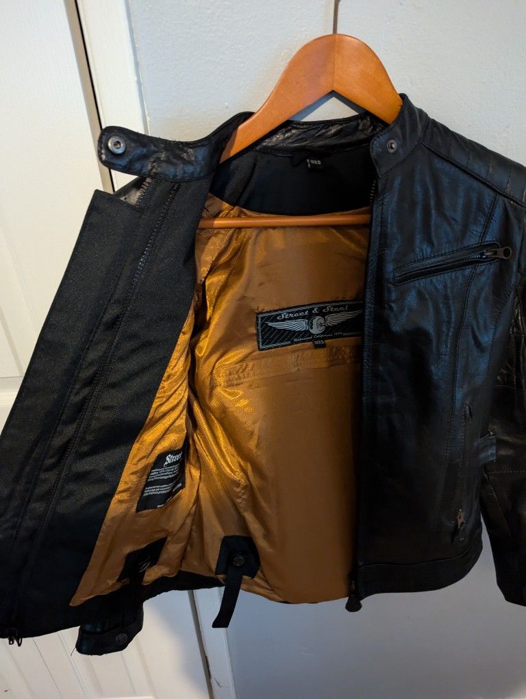 XXS Leather Women's Motorcycle jacket