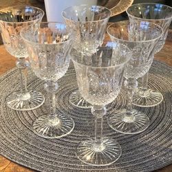 Saint Louis Tommy Crystal Glasses 