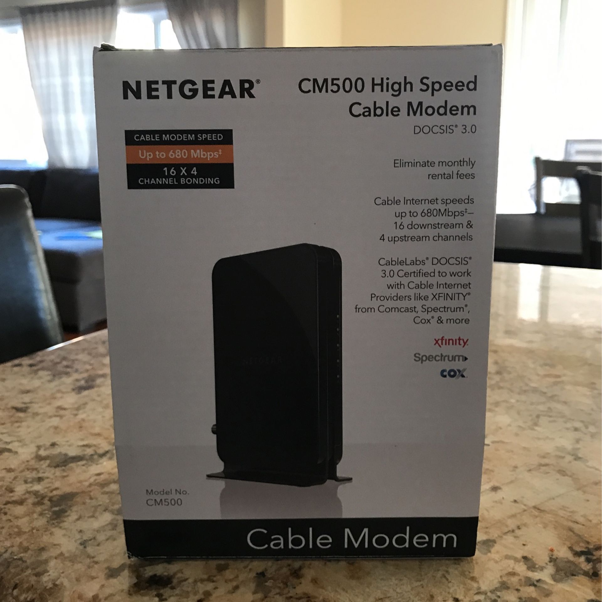 Netgear CM500 High Speed Cable Modem