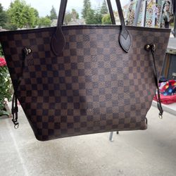 AUTHENTIC LV  NEVERFULL DAMIER
