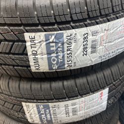 215/55/16 Kumho Solus