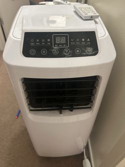 Portable ac unit with remote