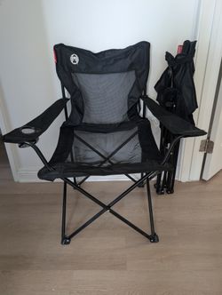 4-Piece Outdoor Camp Set: 3 Folding Chairs + Ozark Trail Folding Table