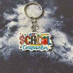 School Counselor Keychain 