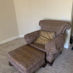 Chair & Ottoman 