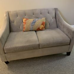 CHLOE 54” LOVESEAT - TAUPE (MACY’S)