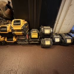 Milwaukee,dewalt, Makita