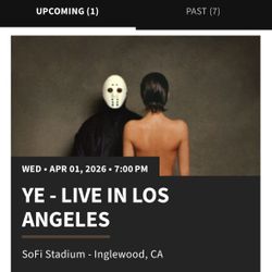Ye / Kanye Tickets April 1