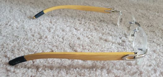 Cartier Wooden Frame Glasses 