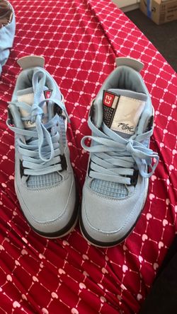 Jordan 4 university blue reps size 4 us men